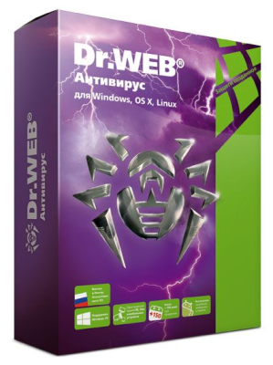 Ключ активации DR.Web Anti-virus 1PC 2Y (LHW-AK-24M-1-A3) 