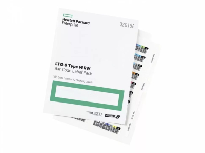 Наклейка HPE Q2015A LTO-8 Ultrium RW Bar Code Label Pack 
